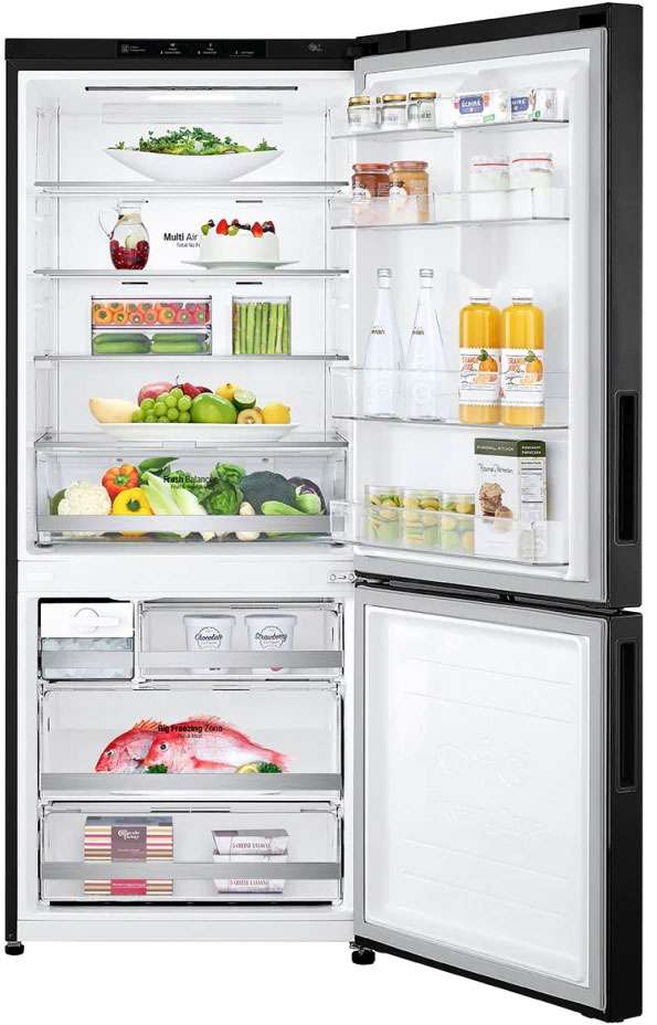 LG 420L Bottom Mount Refrigerator GB-455MBL | Greater Sydney Only