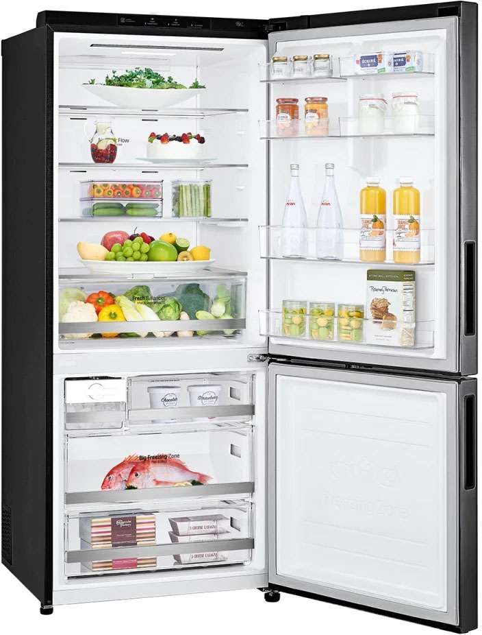 LG 420L Bottom Mount Refrigerator GB-455MBL | Greater Sydney Only