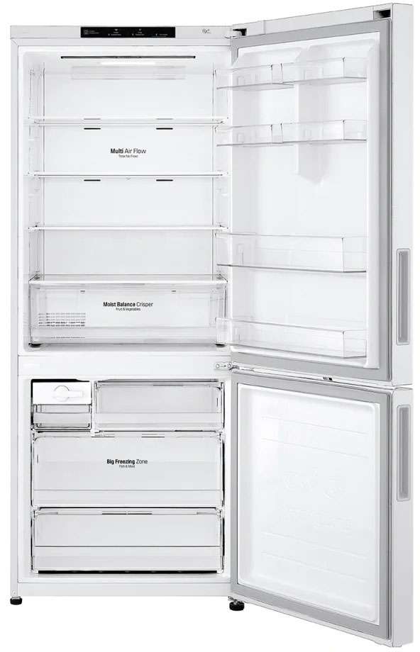 LG 420L Bottom Mount Refrigerator GB-455WL | Greater Sydney Only