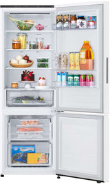 LG 355L Bottom Mount Refrigerator Matte White GB-B300MWH | Greater Sydney Only