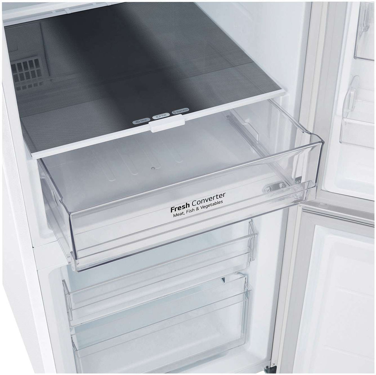 LG 355L Bottom Mount Refrigerator Matte White GB-B300MWH | Greater Sydney Only