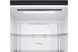 LG 436L Fit&Max Zero Clearance Bottom Mount Refrigerator Black GB-B400BS | Greater Sydney Only