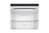 LG 436L Fit&Max Zero Clearance Bottom Mount Refrigerator Matte Black GB-B400MB | Greater Sydney Only