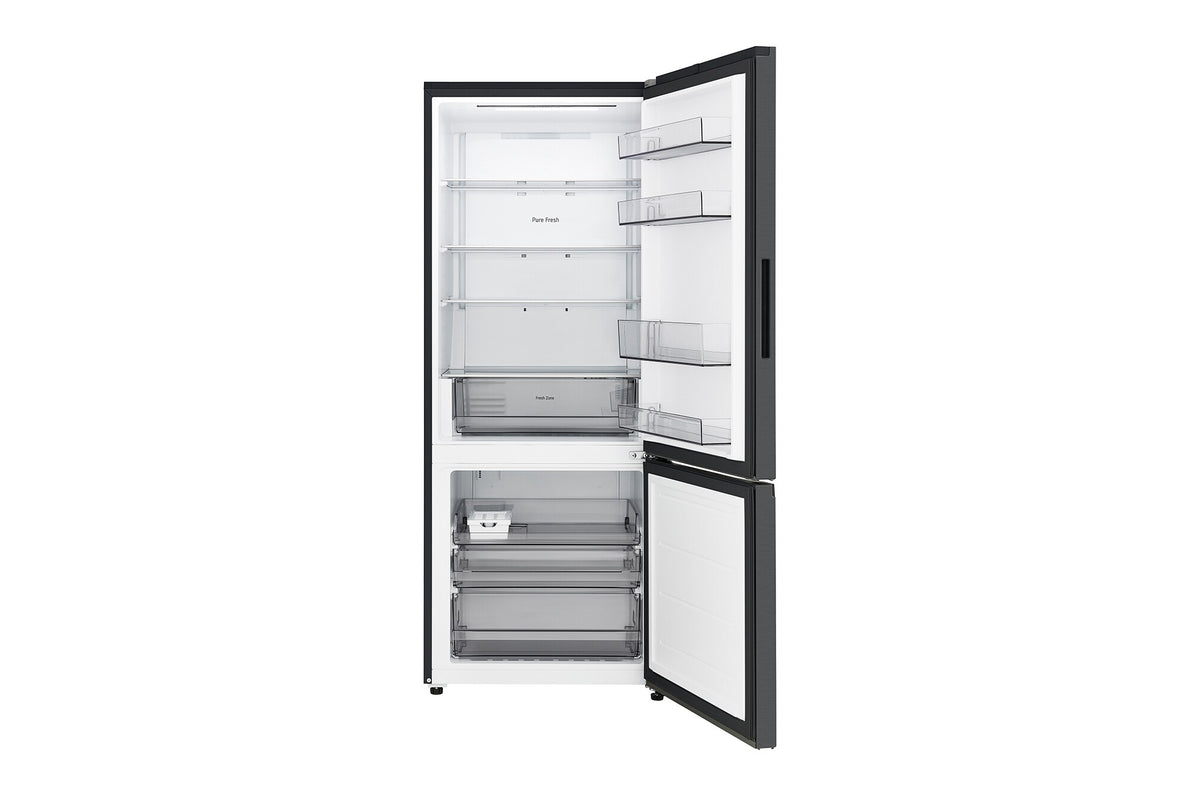 LG 436L Fit&Max Zero Clearance Bottom Mount Refrigerator Matte Black GB-B400MB | Greater Sydney Only