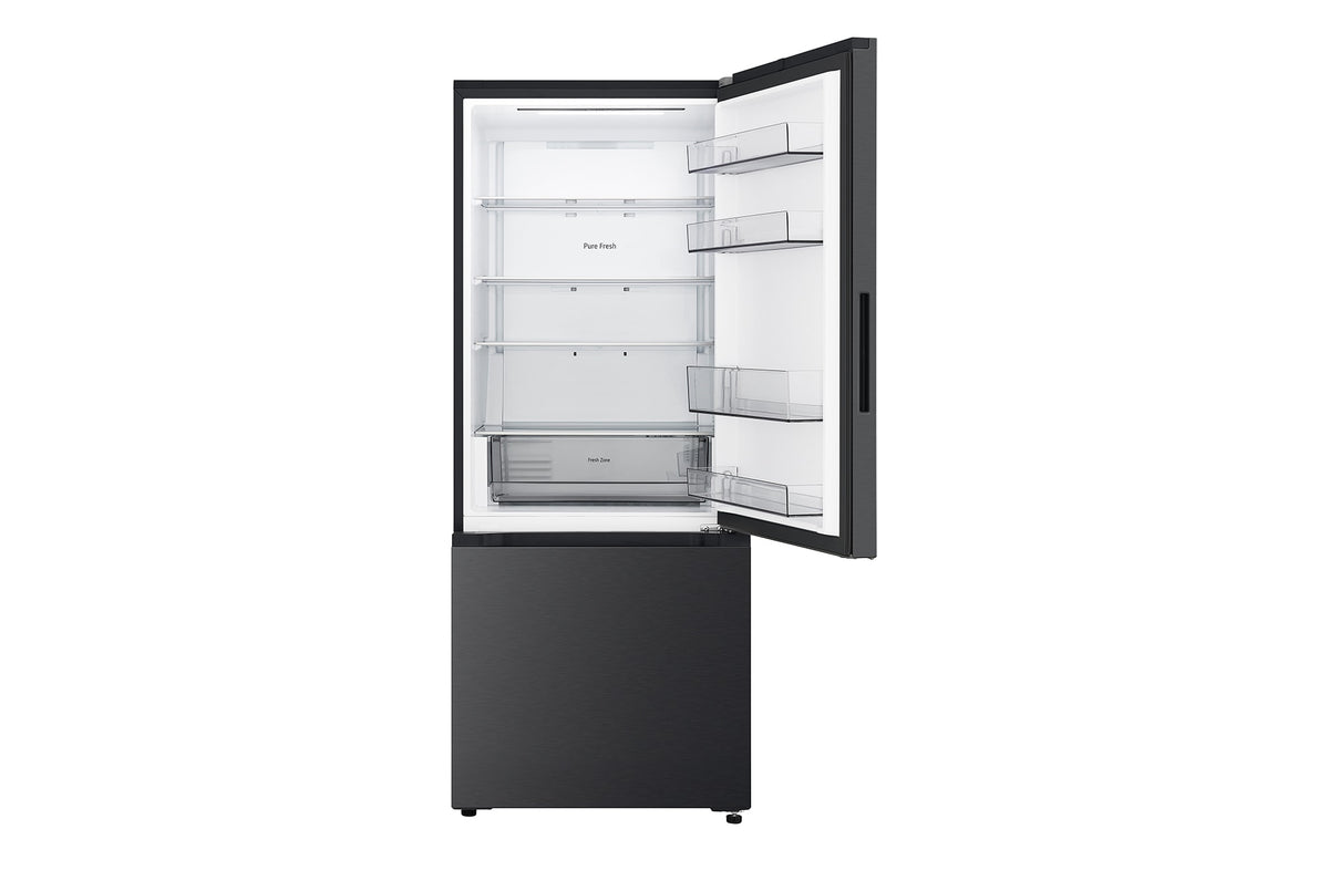 LG 436L Fit&Max Zero Clearance Bottom Mount Refrigerator Matte Black GB-B400MB | Greater Sydney Only