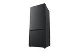 LG 436L Fit&Max Zero Clearance Bottom Mount Refrigerator Matte Black GB-B400MB | Greater Sydney Only