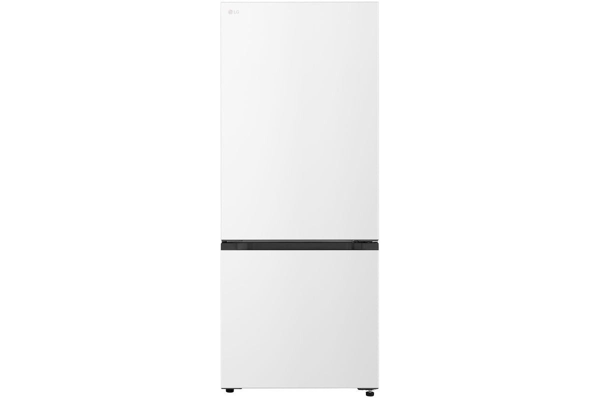 LG 436L Fit&Max Zero Clearance Bottom Mount Refrigerator Matte White GB-B400MW | Greater Sydney Only