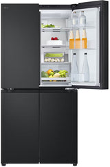 LG 530L French Door Refrigerator Matte Black GF-B505MBL | Greater Sydney Only
