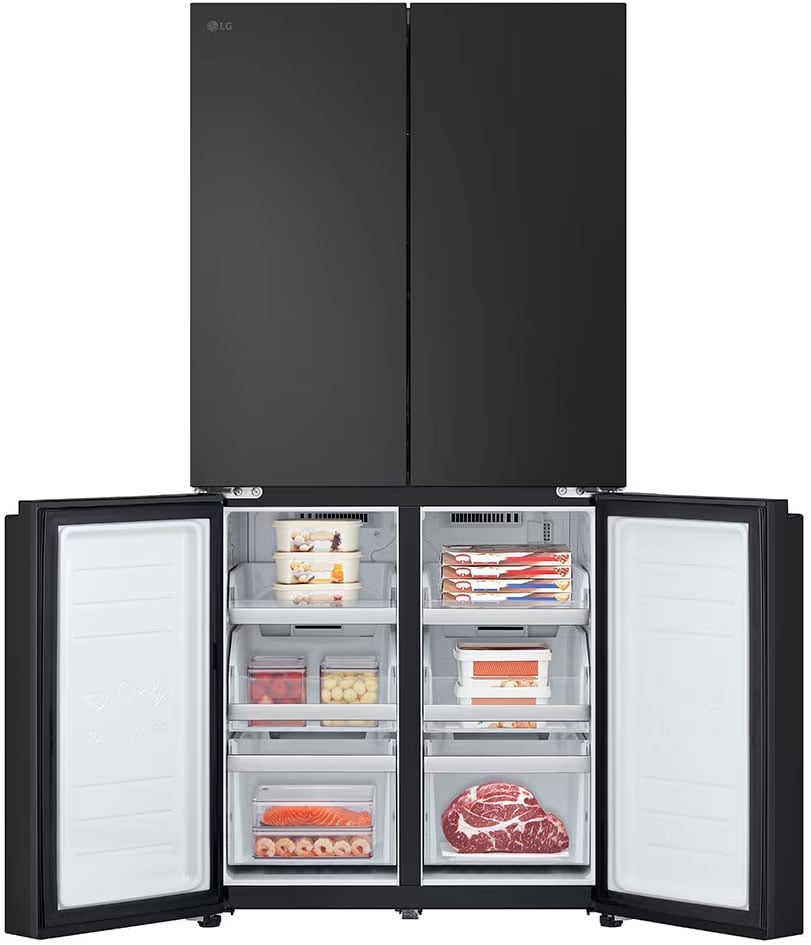LG 530L French Door Refrigerator Matte Black GF-B505MBL | Greater Sydney Only