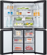 LG 530L French Door Refrigerator Matte Black GF-B505MBL | Greater Sydney Only