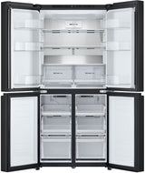 LG 530L French Door Refrigerator Matte Black GF-B505MBL | Greater Sydney Only