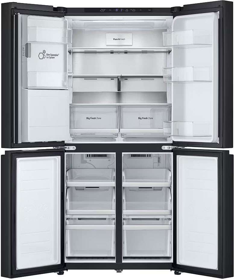 LG 506L French Door Refrigerator Matte Black GF-L500MBL | Greater Sydney Only