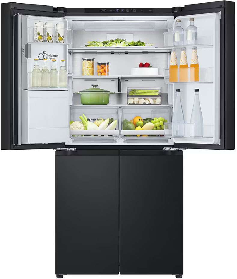 LG 506L French Door Refrigerator Matte Black GF-L500MBL | Greater Sydney Only