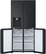 LG 506L French Door Refrigerator Matte Black GF-L500MBL | Greater Sydney Only