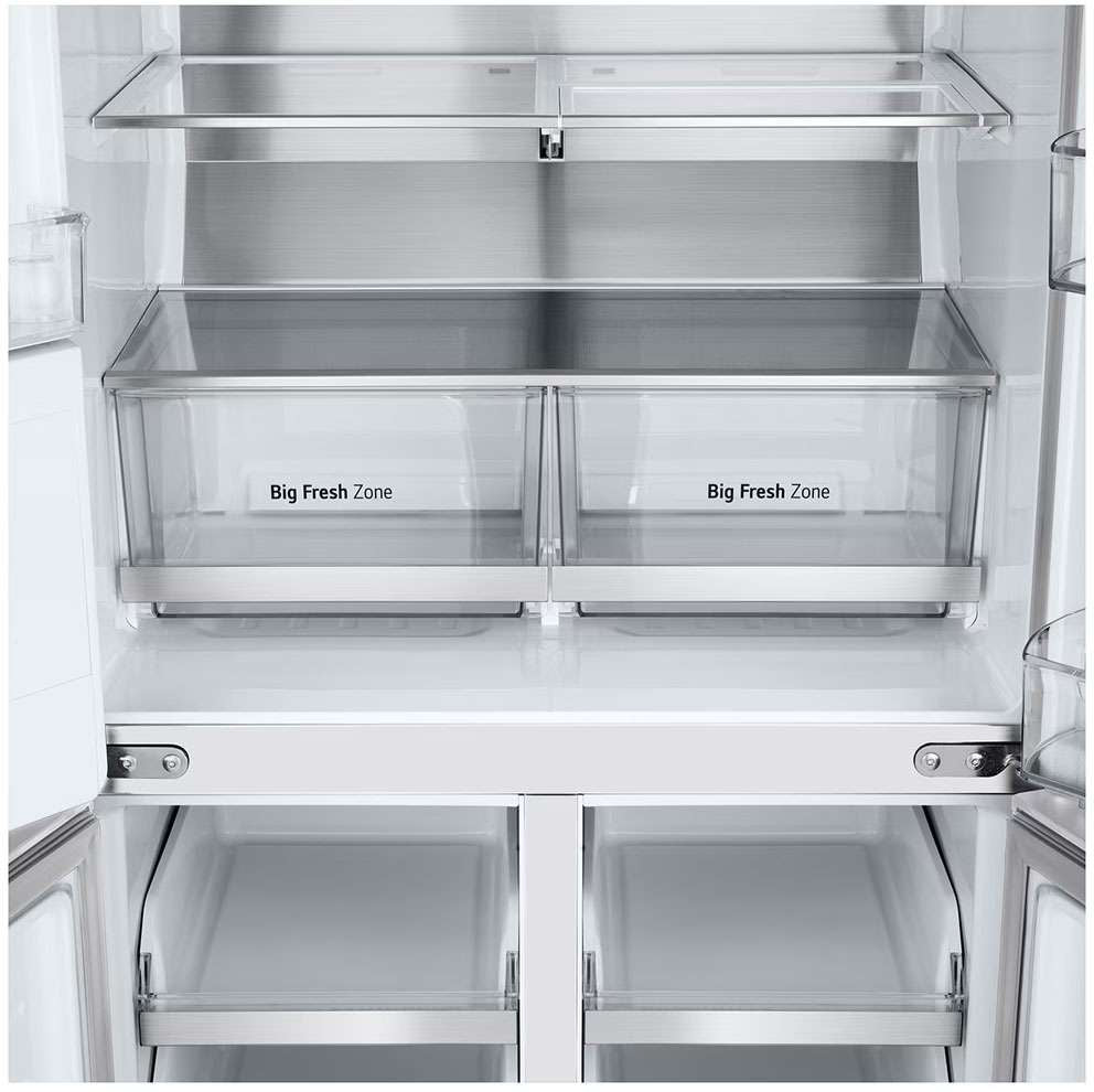 LG 506L French Door Refrigerator Matte White GF-L500MWH | Greater Sydney Only