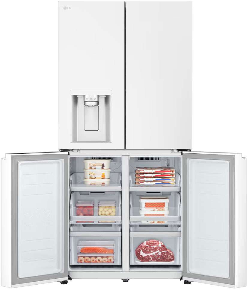 LG 506L French Door Refrigerator Matte White GF-L500MWH | Greater Sydney Only