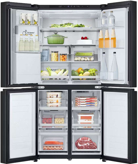 LG 506L French Door Refrigerator Matte Black GF-LN500MBL | Greater Sydney Only