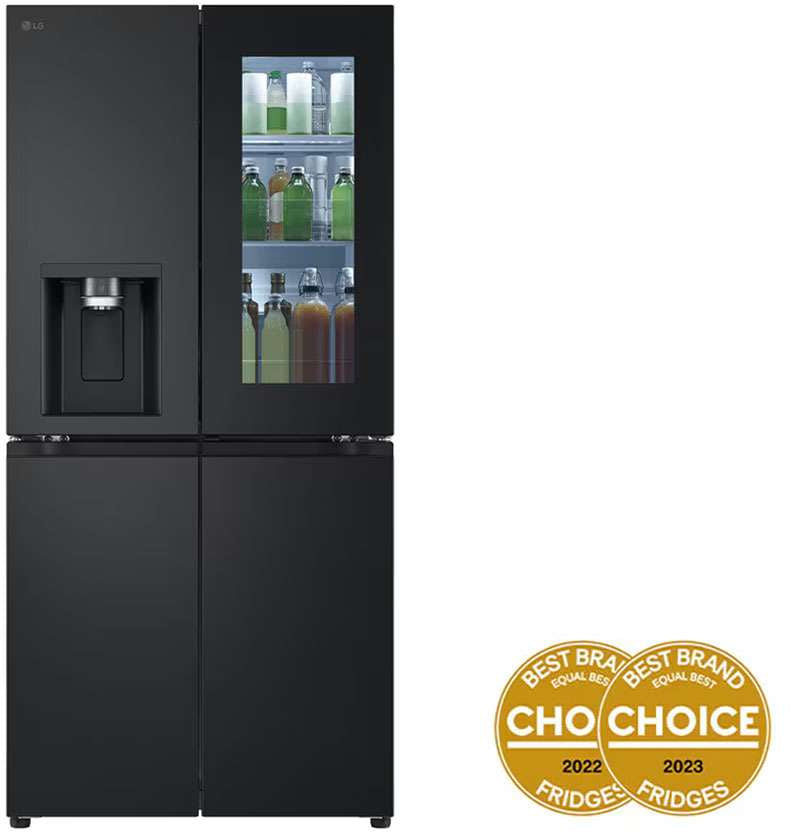 LG 508L French Door Refrigerator Matte Black GF-V500MBLC | Greater Sydney Only