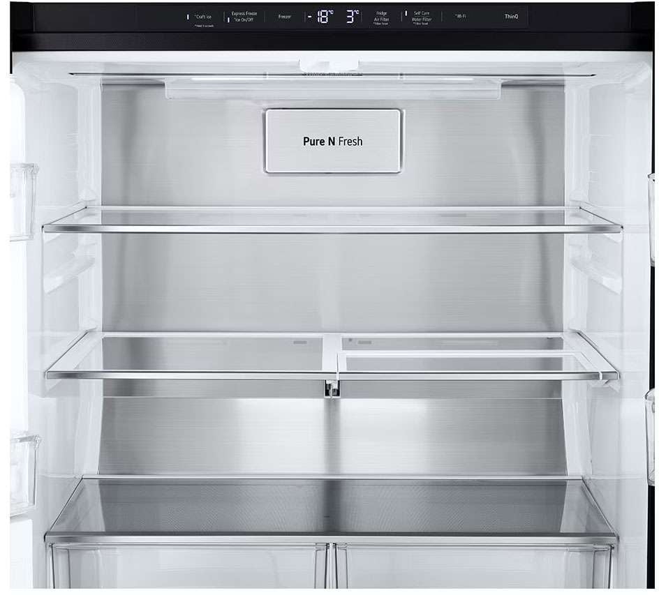 LG 508L French Door Refrigerator Matte Black GF-V500MBLC | Greater Sydney Only