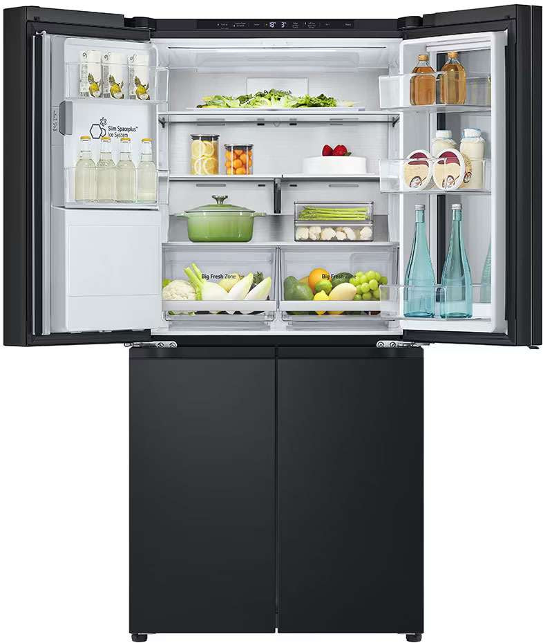 LG 508L French Door Refrigerator Matte Black GF-V500MBLC | Greater Sydney Only