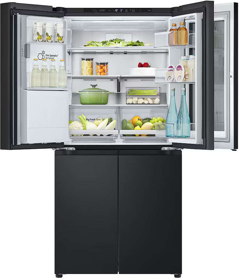 LG 508L French Door Refrigerator Matte Black GF-V500MBLC | Greater Sydney Only
