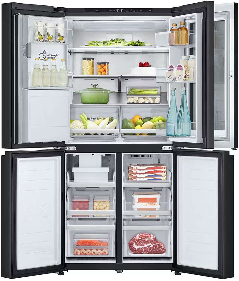 LG 508L French Door Refrigerator Matte Black GF-V500MBLC | Greater Sydney Only