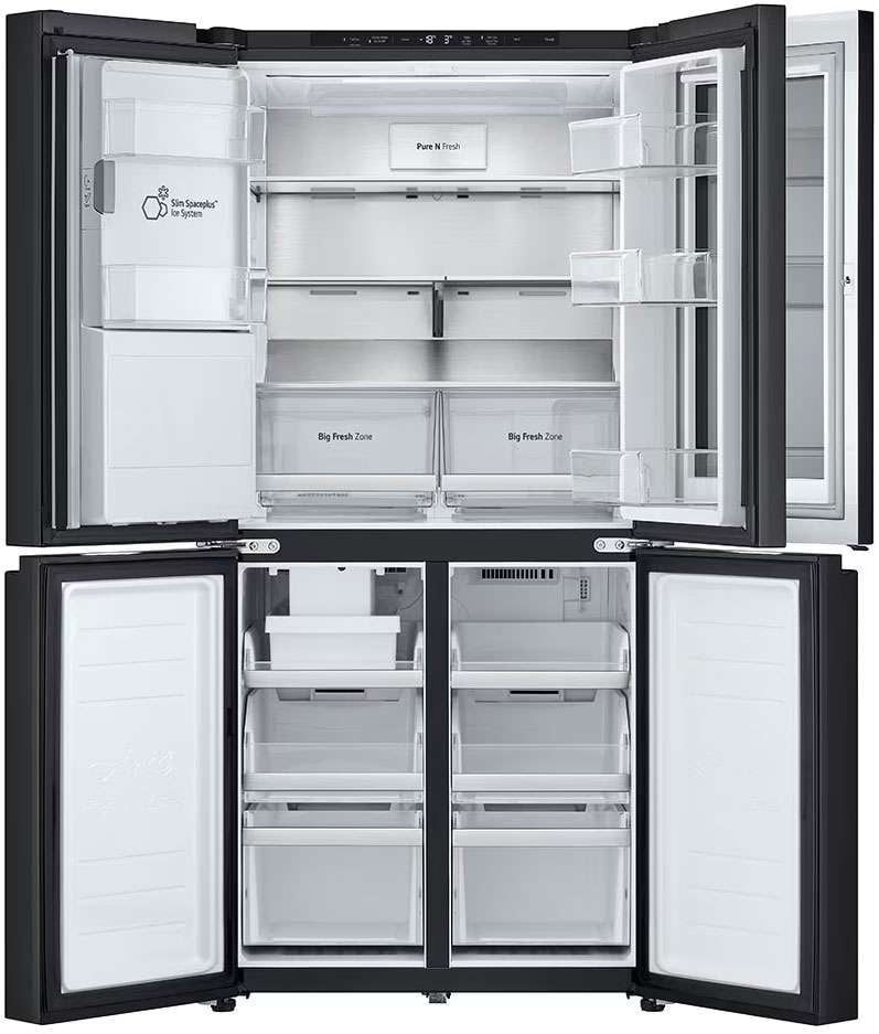 LG 508L French Door Refrigerator Matte Black GF-V500MBLC | Greater Sydney Only