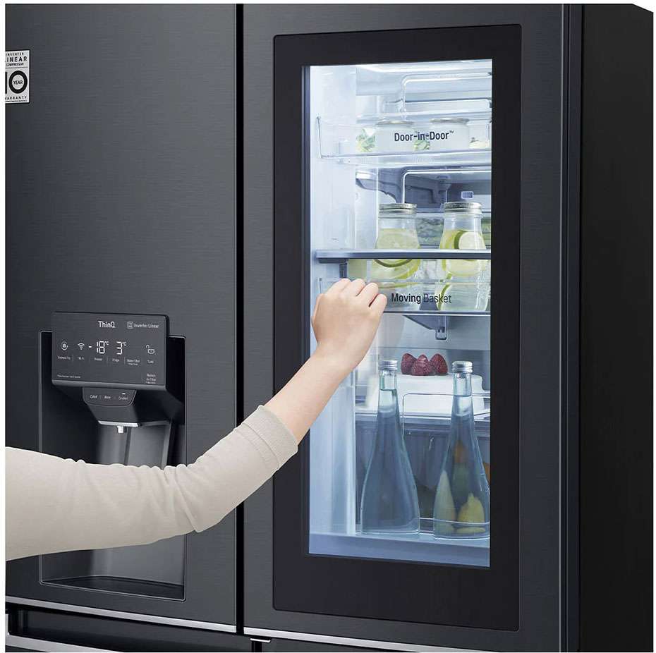 LG 847L Slim French Door Refrigerator GF-V910MBLC | Greater Sydney Only
