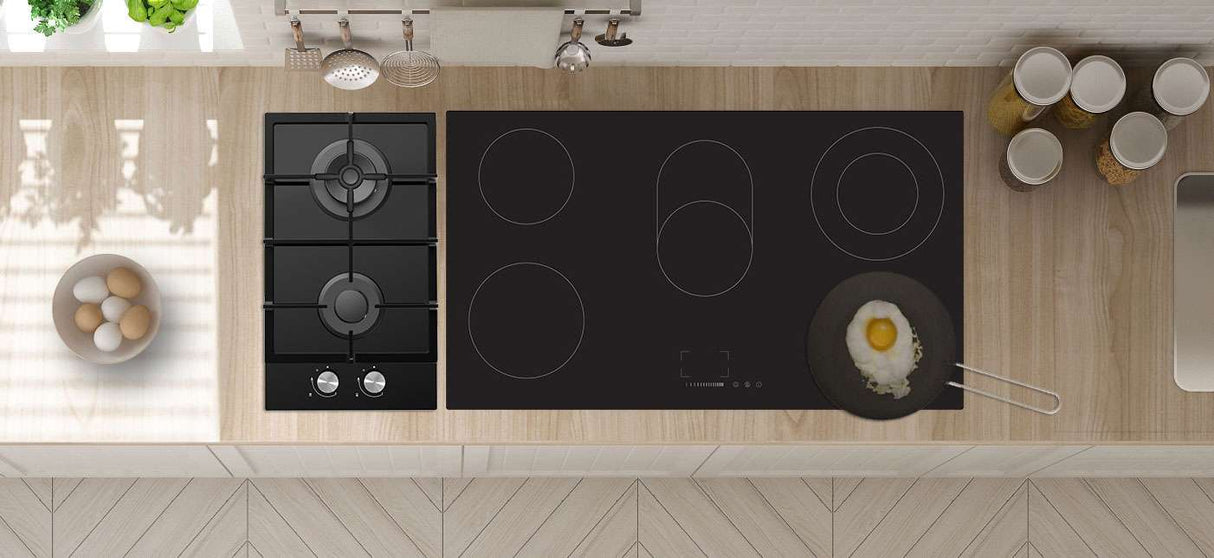 Casa 30cm Domino-Style Gas on Glass Cooktop GH2CA