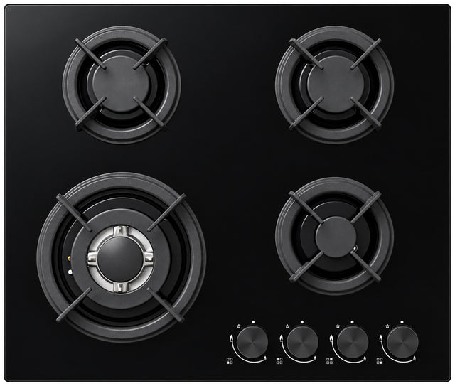 Casa 60cm Gas on Glass 4 Burners Cooktop GHB160CA