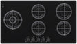 Casa 90cm Gas on Glass 5 Burners Cooktop GHB190CA
