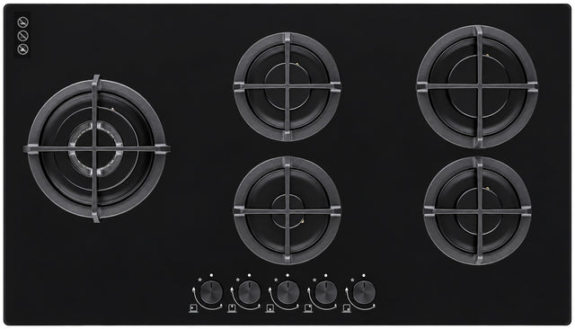 Casa 90cm Gas on Glass 5 Burners Cooktop GHB190CA