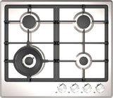 Casa 60cm Stainless Steel Gas Cooktop GHS61CA
