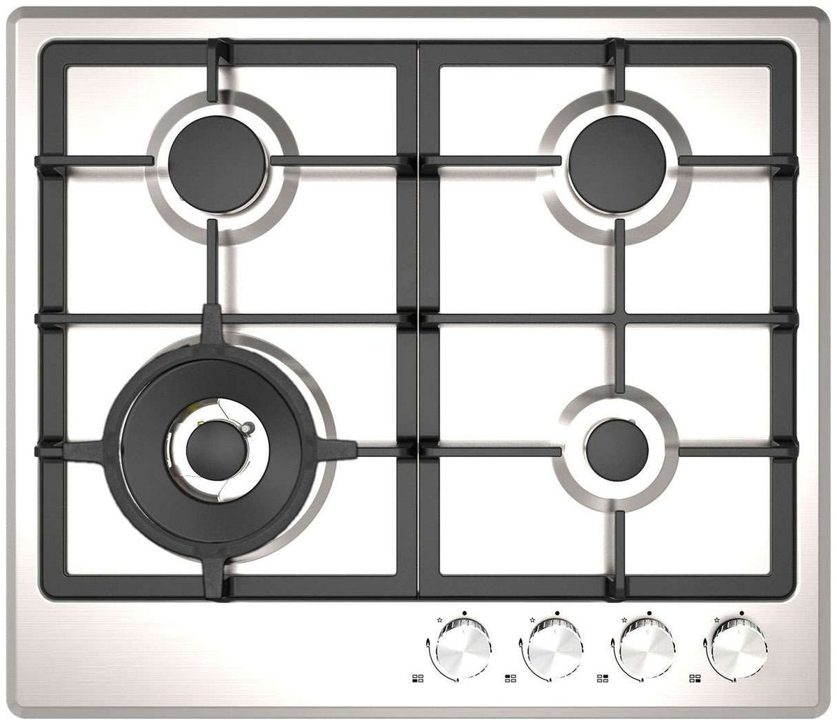 Casa 60cm Stainless Steel Gas Cooktop GHS61CA