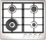 Casa 60cm Stainless Steel Gas Cooktop GHS61CA
