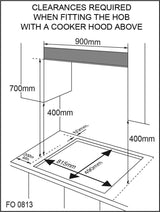 Casa 90cm Stainless Steel Gas Cooktop GHS90CA