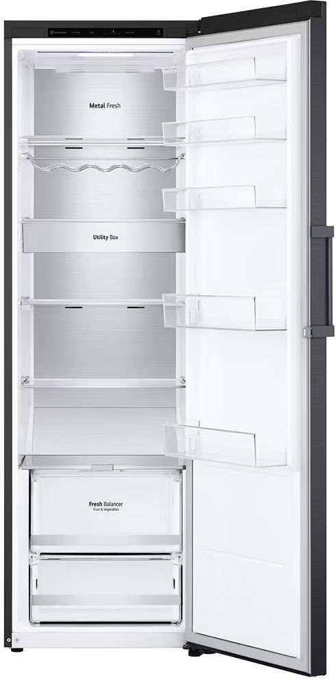 LG 386L Upright Pigeon Pair Refrigerator GP-R386MBL | Greater Sydney Only
