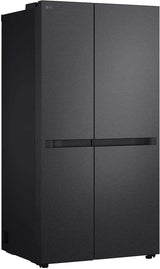 LG 664L Side by Side Refrigerator Matte Black GS-B599MBL | Greater Sydney Only