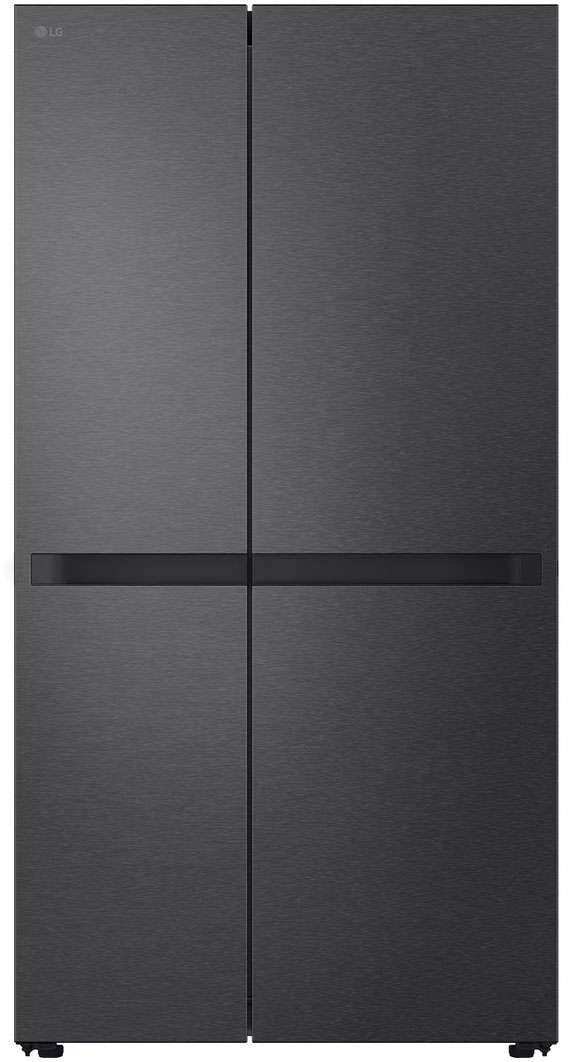 LG 664L Side by Side Refrigerator Matte Black GS-B599MBL | Greater Sydney Only