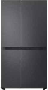 LG 664L Side by Side Refrigerator Matte Black GS-B599MBL | Greater Sydney Only