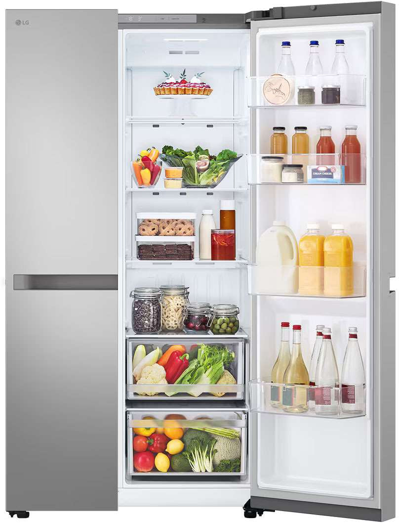 LG 664L Side by Side Refrigerator Stainless GS-B599PL | Greater Sydney Only
