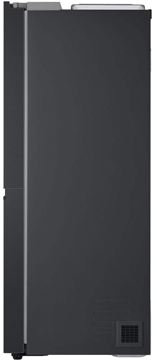 LG 635L Side by Side Refrigerator Matte Black GS-L600MBL | Greater Sydney Only