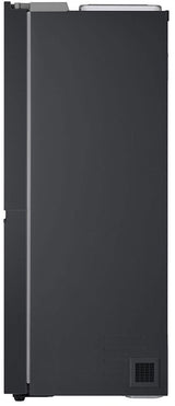 LG 635L Side by Side Refrigerator Matte Black GS-L600MBL | Greater Sydney Only