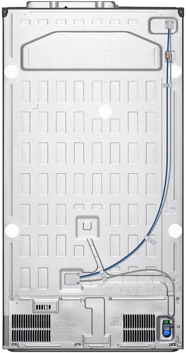 LG 635L Side by Side Refrigerator Matte Black GS-L600MBL | Greater Sydney Only