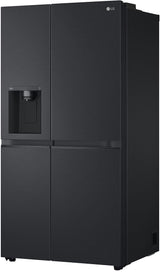 LG 635L Side by Side Refrigerator Matte Black GS-L600MBL | Greater Sydney Only