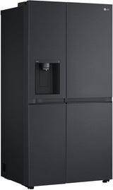 LG 635L Side by Side Refrigerator Matte Black GS-L600MBL | Greater Sydney Only