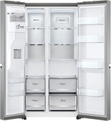 LG 635L Side by Side Refrigerator GS-L600PL | Greater Sydney Only