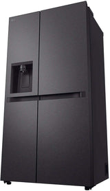 LG 641L Side by Side Refrigerator Matte Black GS-N599MBL | Greater Sydney Only