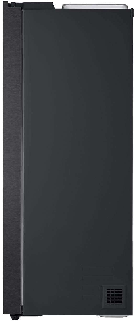 LG 641L Side by Side Refrigerator Matte Black GS-N599MBL | Greater Sydney Only