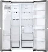 LG 641L Side by Side Refrigerator Stainless GS-N599PL | Greater Sydney Only